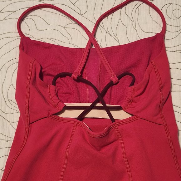 [2] Pink Lululemon Dancing Warrior Tank - Picture 6 of 12